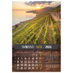 Kalendar "Vino 2026" 13 listova, spirala - Slika 9