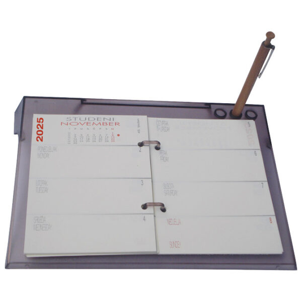 Kalendar stolni Plexi tjedni 2026.