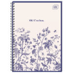 Blok kolegij B5 karo 160L perforacija+2rupe rub u boji Interdruk - Slika 2