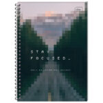 Blok kolegij B5 karo 160L perforacija+2rupe rub u boji Interdruk - Slika 3