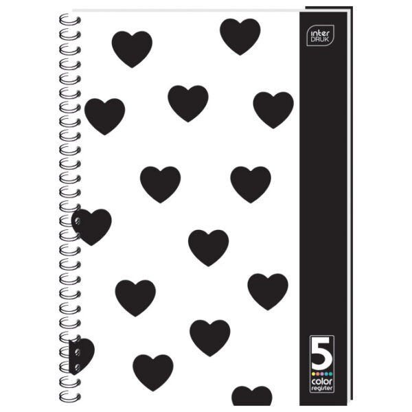 Blok kolegij A4 karo 100L perforacija+4rupe rub u boji Interdruk