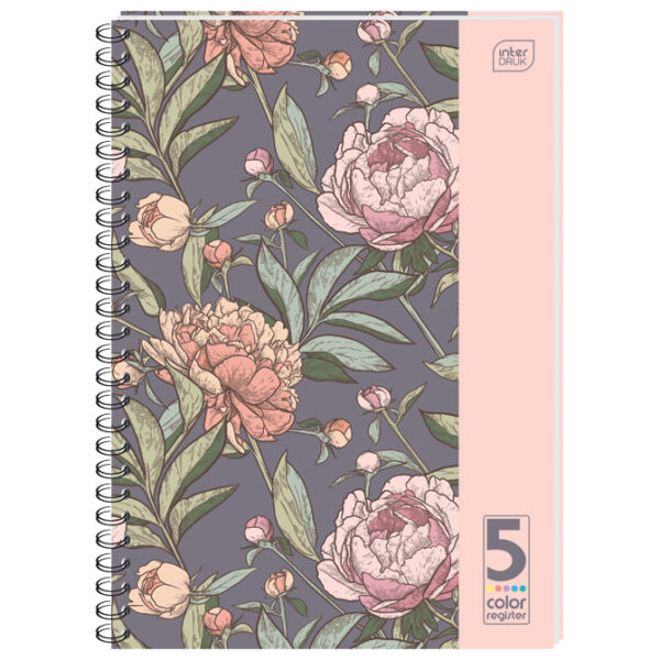 Blok kolegij B5 karo 100L perforacija+2rupe rub u boji Interdruk