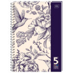 Blok kolegij B5 karo 100L perforacija+2rupe rub u boji Interdruk - Slika 2