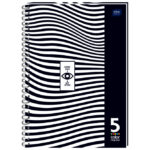 Blok kolegij B5 karo 100L perforacija+2rupe rub u boji Interdruk - Slika 4