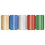 Papir ukrasni rola 70x200 cm Hot Metal jednobojni Rex-Saul Sadoch 3R3J1ASS