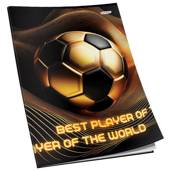 Teka meki uvez A4 čista 40+2L 80g mat+lak Connect sortirani motivi