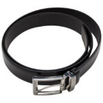 Remen muški širina 3,4 cm Ranieri 9817 crni