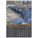 Kalendar "Zrcala u prirodi 2026" 13 listova, spirala - Slika 2