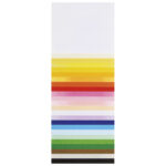 Papir u boji B1 200g Bristol Colore pk10 Connect 220 azurno plavi - Slika 3