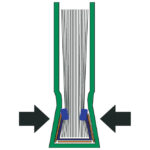 Papir u boji B1 200g Bristol Colore pk10 Connect 42A plavi - Slika 3