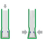 Papir u boji B1 200g Bristol Colore pk10 Connect 42A plavi - Slika 4