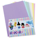 Papir ukrasni rebrasti A4 pk8 Hachigo!!