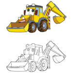 Bojanka B5 16 listova "Moje igračke-prijevozna sredstva" Connect - Slika 4