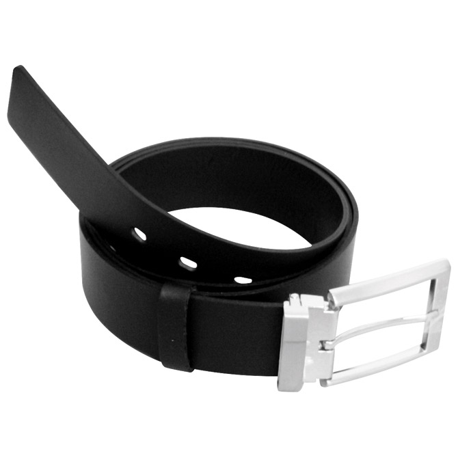 000012784 Remen muški širina 3,9 cm Jeans Ranieri 6223 crni - Slika 1