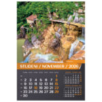 Kalendar "Hrvatski pejzaži 2026" 13L, spirala - Slika 4