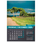 Kalendar "Hrvatski pejzaži 2026" 13L, spirala - Slika 5