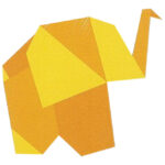 Papir Origami 14x14 cm 80g pk100 fluo+pastel Interdruk - Slika 2