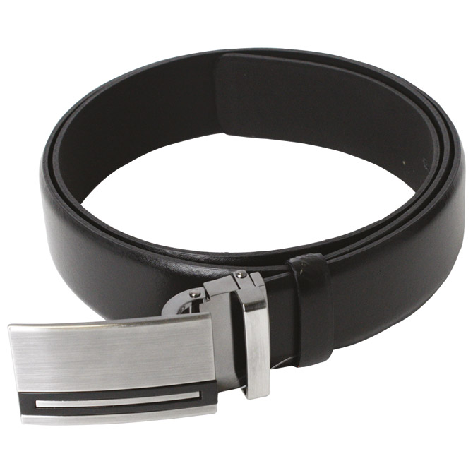000013217 Remen muški širina 3,4 cm Ranieri 0583 crni - Slika 1