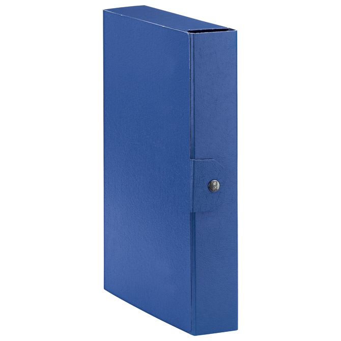 000013451 Mapa s gumbom hrbat- 60 mm A4 Eurobox Esselte C2605/390326050 plava - Slika 1