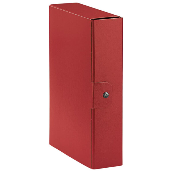 Mapa s gumbom hrbat- 80 mm A4 Eurobox Esselte C2816/390328160 crvena