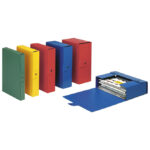 Mapa s gumbom hrbat-150 mm A4 Eurobox Esselte C3505/390335050 plava - Slika 2