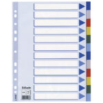 Pregrada plastična A4 kolor 12listova Esselte 15262