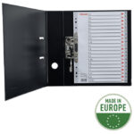 Pregrada plastična A4 A-Z 20L Esselte 100112 siva - Slika 2