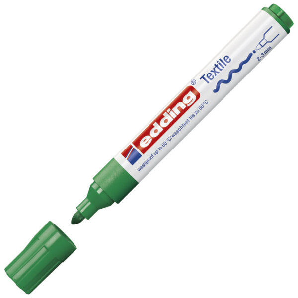 Marker za tekstil 2-3 mm Edding 4500 zeleni