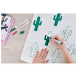 Marker za tekstil 2-3 mm Edding 4500 zeleni - Slika 2