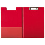 Ploča klip s preklopom+kvačica A4 pp Esselte 56043 crvena