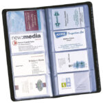 Album za vizitke 128 kartica Esselte 56837 crni - Slika 2