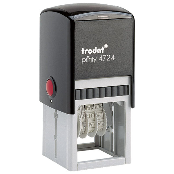 Printy-Datumar H-3 mm+tekst ploča 40x40 mm Trodat 4724