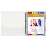 Mapa uložna 4D ringa-fi20 mm/hrbat-34 mm A4 Exacompta 51841E bijela - Slika 2