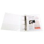 Mapa uložna 4D ringa-fi40 mm/hrbat-60 mm A4 Exacompta 51843E bijela - Slika 3