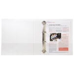 Mapa uložna 4D ringa-fi40 mm/hrbat-60 mm A4 Exacompta 51843E bijela - Slika 4