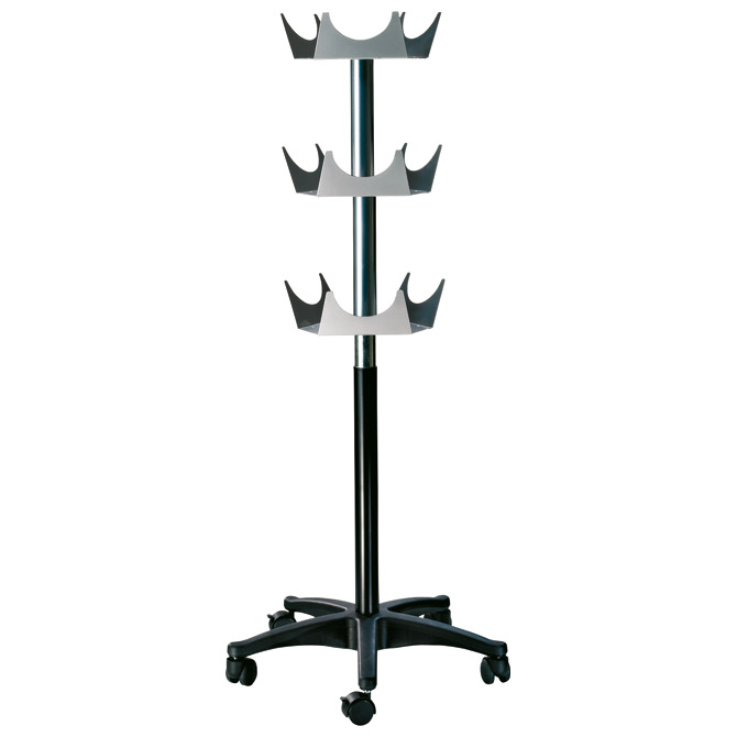 000013960 Stalak za prospekte podni na kotačima bez ladica Presenter Leitz 54020095 crni!! - Slika 1