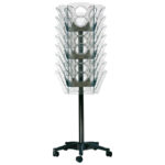 Stalak za prospekte podni na kotačima bez ladica Presenter Leitz 54020095 crni!! - Slika 2