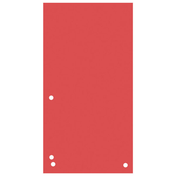 Pregrada kartonska 23,5x10,5 cm pk100 Donau 8620100-04PL crvena