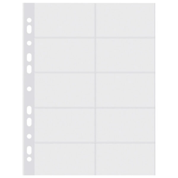 Fascikl uložni za vizitke A4 pk10 Donau 1716001PL-00