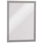 Etui samoljepljiv A4 s magnetnim otvaranjem pk2 Durable 4872-23 srebrni