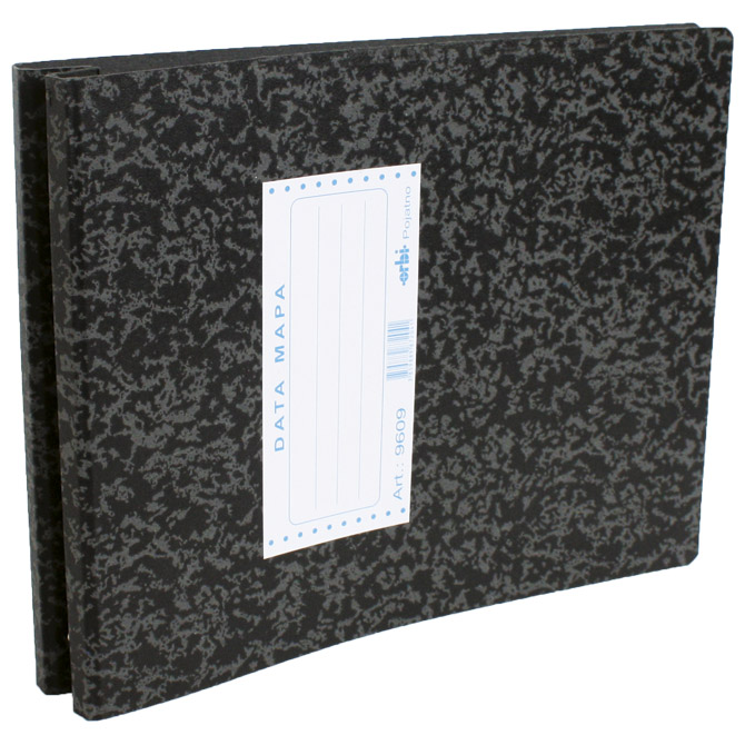 000015457 Mapa Data 9609 za papir 234 mmx12" Orbi 9609 marmorirana crna - Slika 1