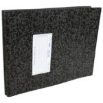 Mapa Data 9602 za papir 12"x380 mm Orbi 9602 marmorirana crna