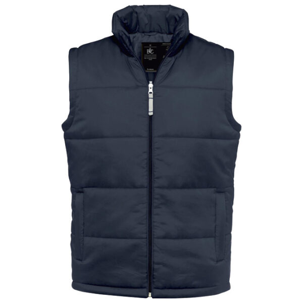 Prsluk zip muški B&C Bodywarmer/men tamnoplavi 3XL!!