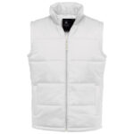 Prsluk zip muški B&C Bodywarmer/men bijeli L!!