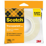 Traka ljepljiva 19 mm/33m Scotch 508 3M.prozirna