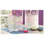 Marker-kreda za staklo 2-3 mm Edding 4095 neon rozi - Slika 3