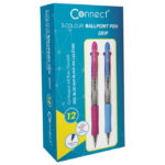 Olovka kemijska trobojna Connect roza - Slika 2