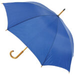 Kišobran automatik s drvenom ručkom Classic zagrebačko plavi - Slika 2