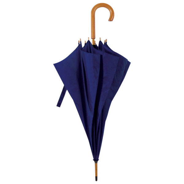 Kišobran automatik s drvenom ručkom Classic  tamnoplavi