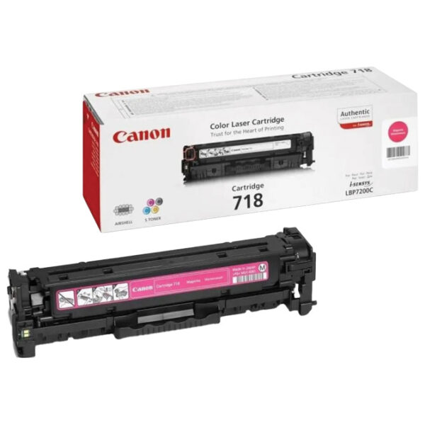 Toner Canon CRG 718,LBP7200 original crveni